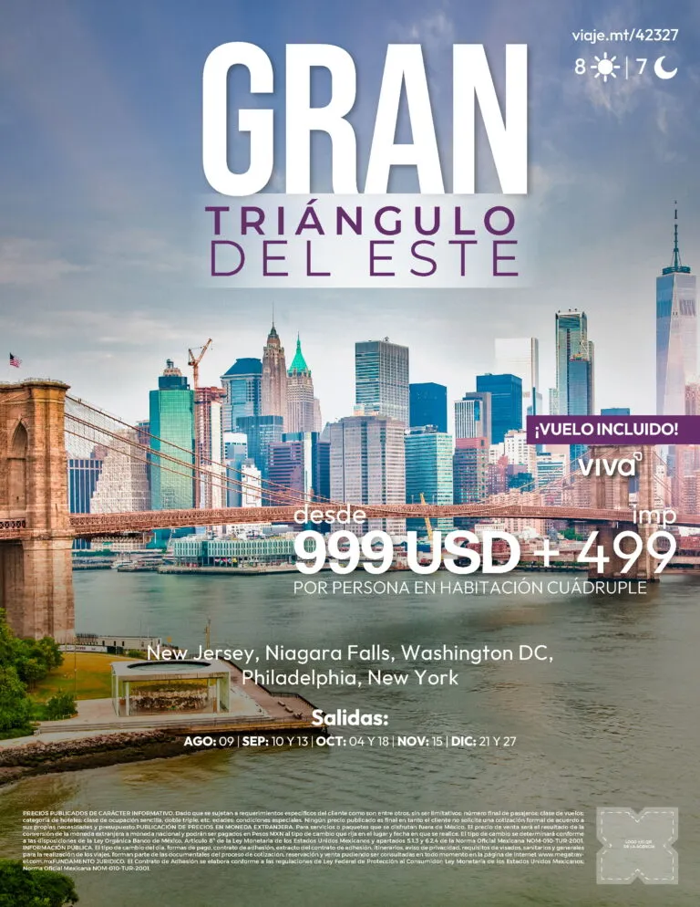 Destino Estados Unidos: Gran Triángulo del Este